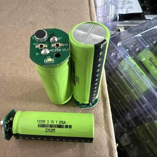 13350聚合物锂电池3.7V 500mAh纯钴锂电芯电池带保护板和咪头