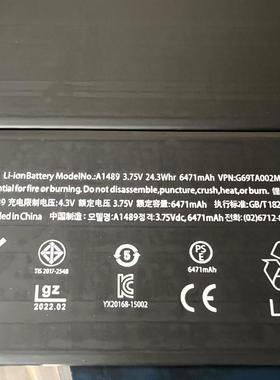 嵿昇维修电池6471mah适用果MINI2/3电池A1489大容量平板