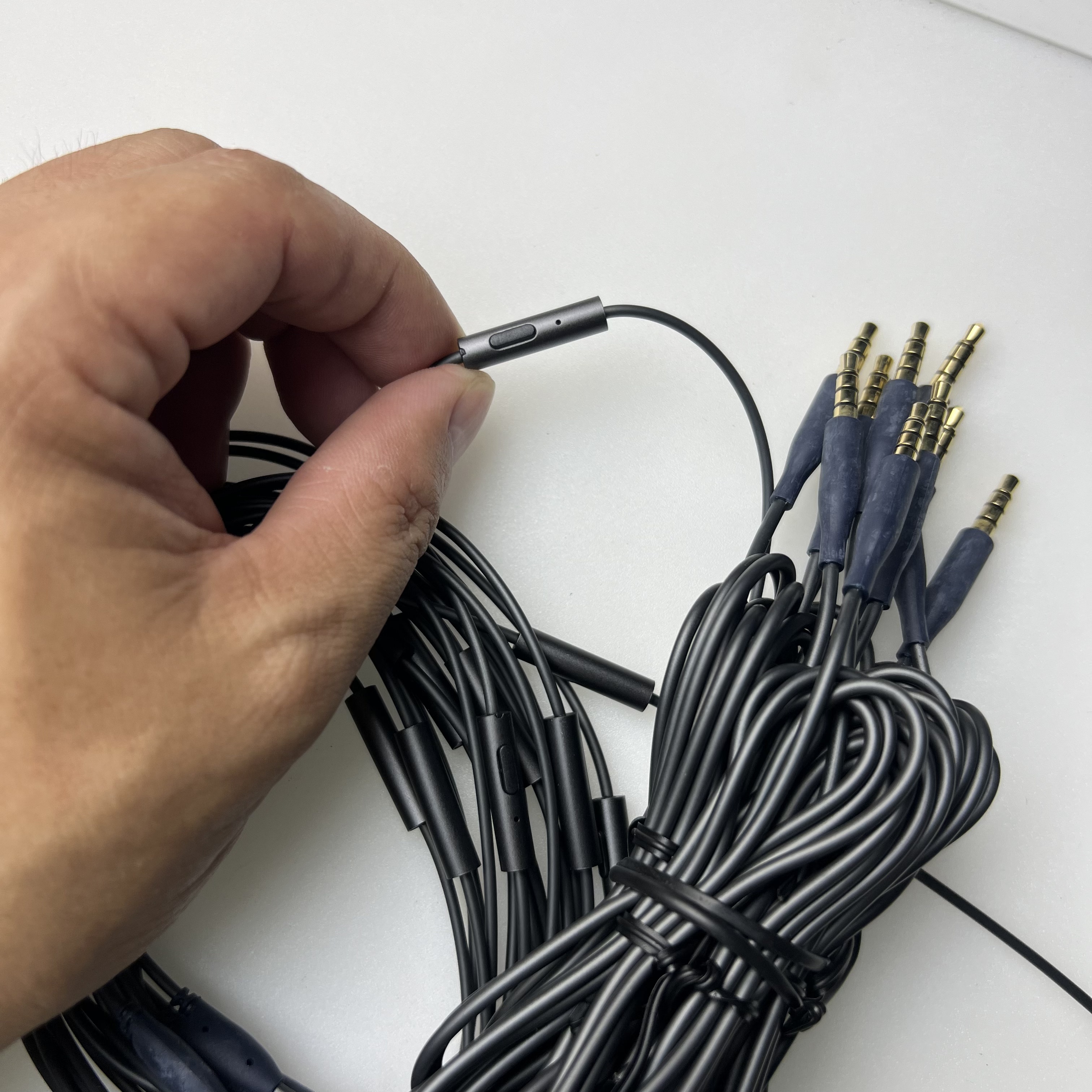 品牌耳机线材3.5mm插头手机耳机线修理DIY手机MP3耳机线维修耳机