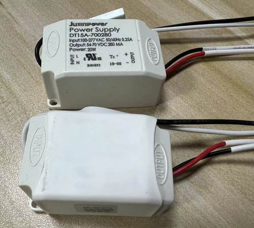 led吸顶灯驱动电源20W电源