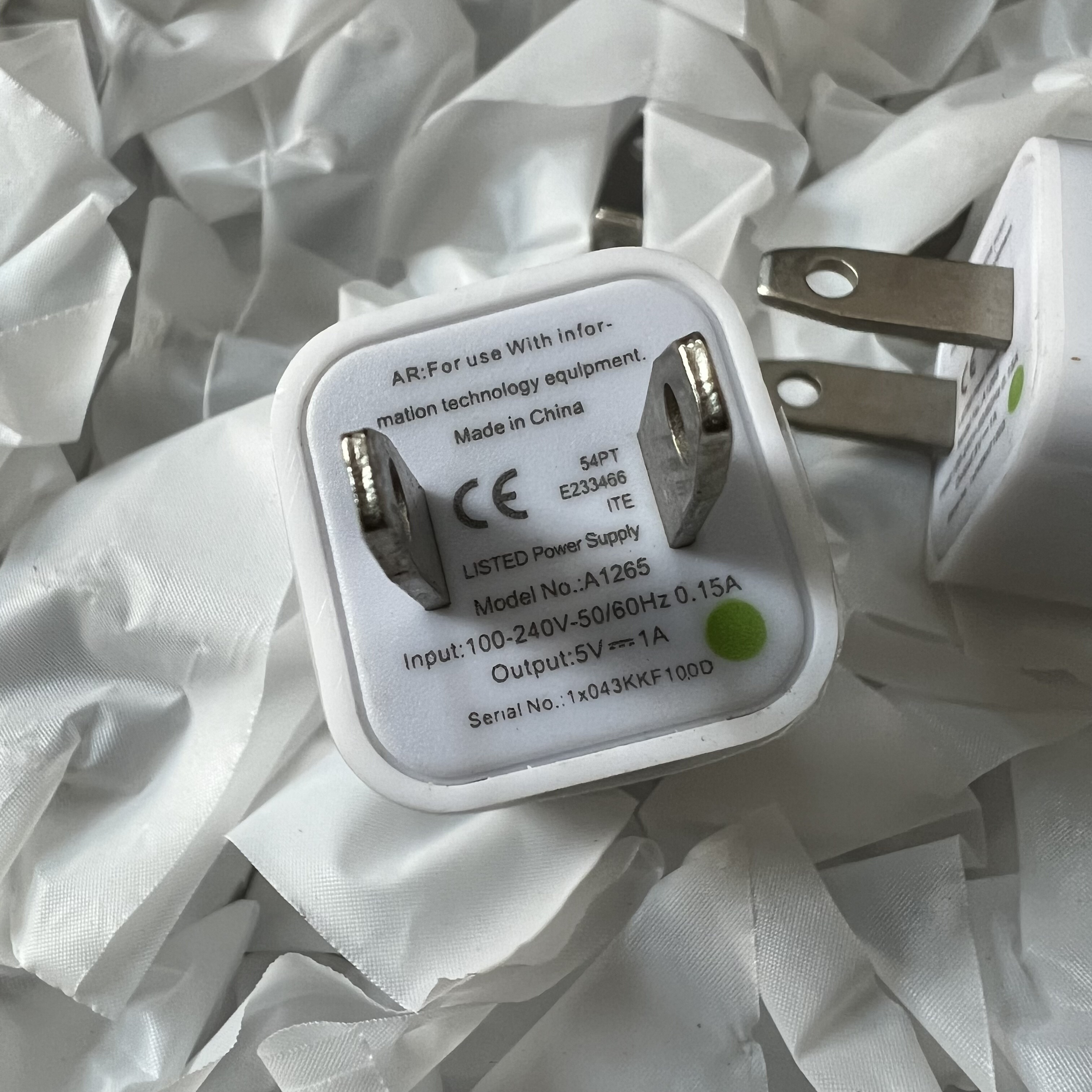 小功率USB充电器蓝牙耳机音响5V 1a安卓手机通用手表环老人机慢充