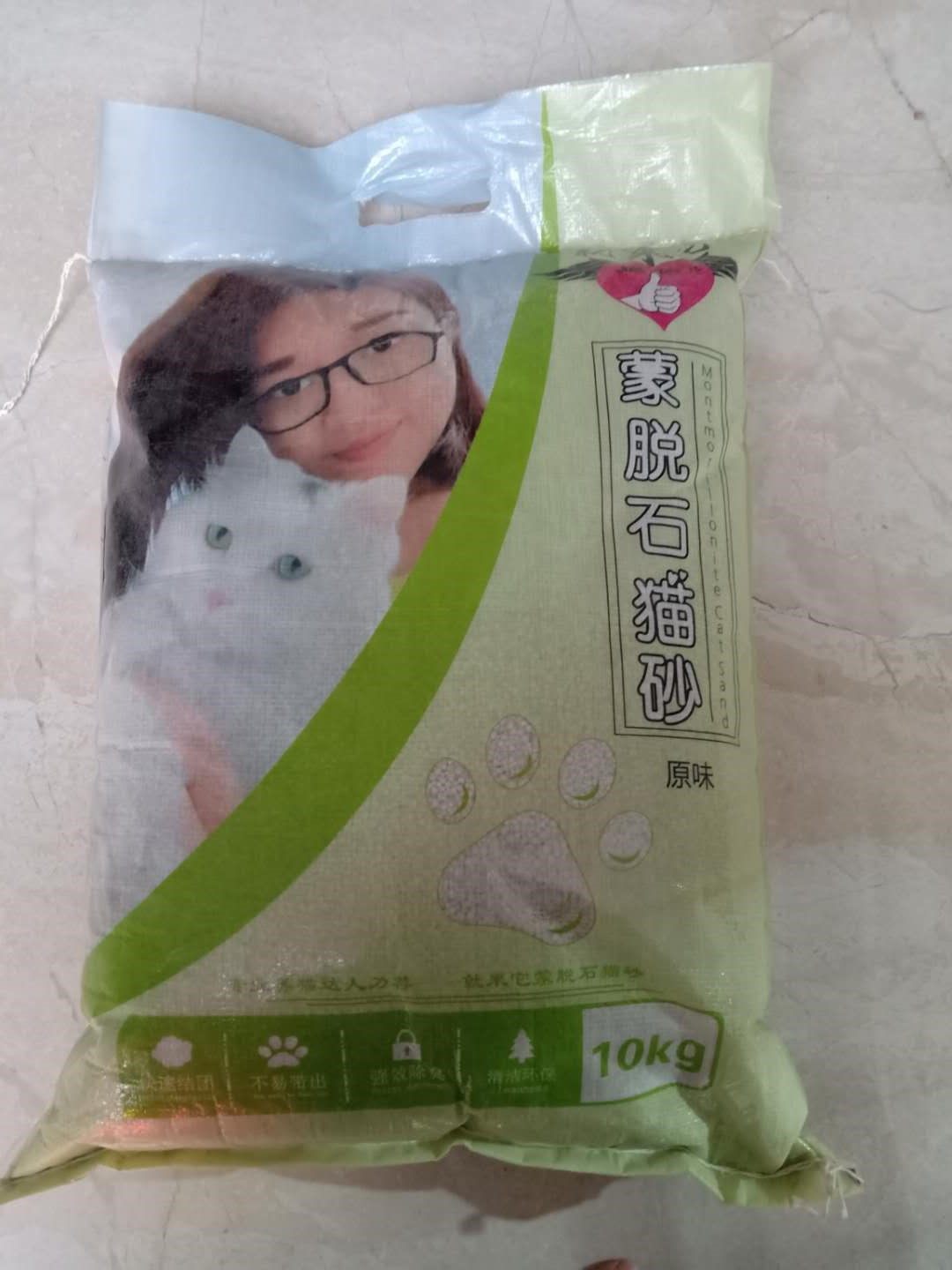就来它蒙脱石猫砂原味苹果活性碳