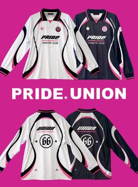PRIDE UNION骄傲集结插肩复古速干球衣Blockcore