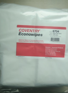 6704无纺擦拭布ITW Chemtronics 4*4无尘布