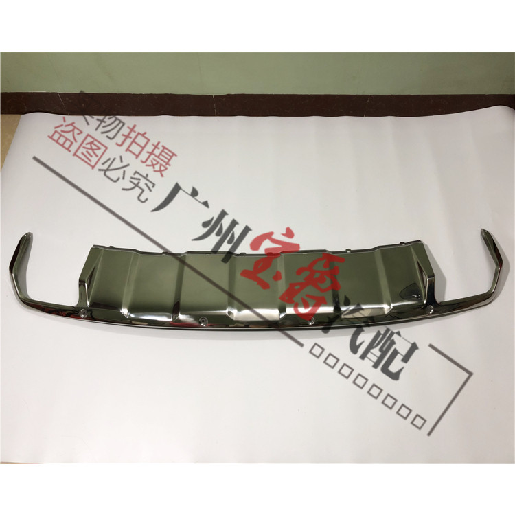 适用奔驰W164后杠ML300下ML350电镀ML500护板GL350饰板GL450GL550