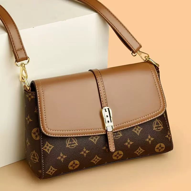 中老年女士单肩斜挎包妈妈婆婆包