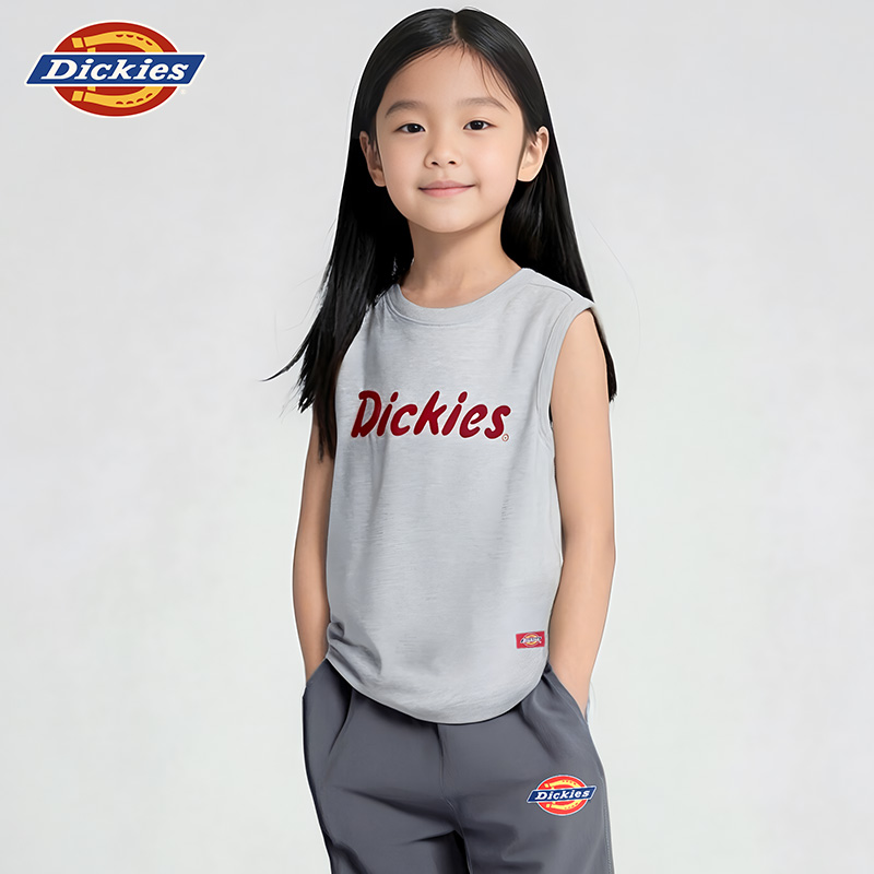 Dickies童装2025新款背心吊带