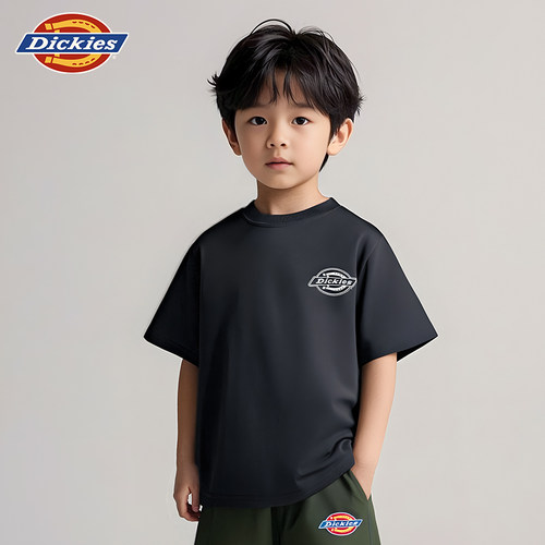 Dickies童装夏季新款男女童短袖