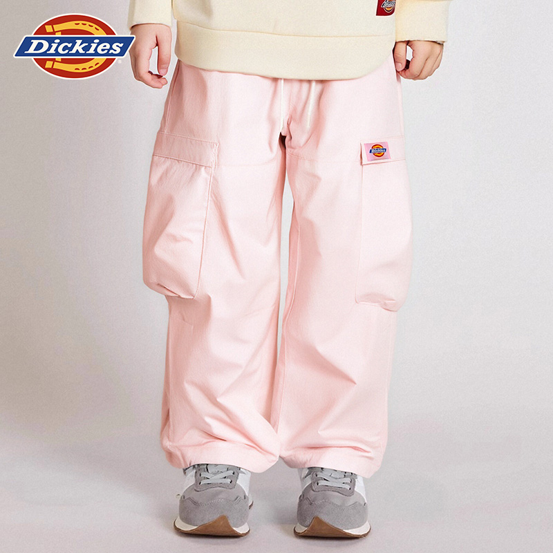 Dickies童装2025新款儿童工装裤男女童纯棉休闲裤中大童长裤潮牌