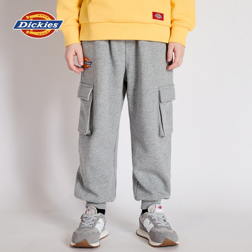 Dickies儿童侧袋运动卫裤