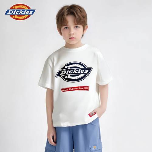 Dickies新款男女童短袖T恤