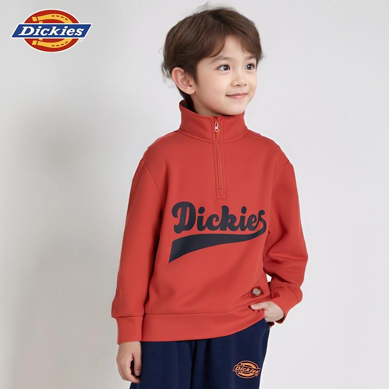 Dickies新款男女童纯棉宽松卫衣