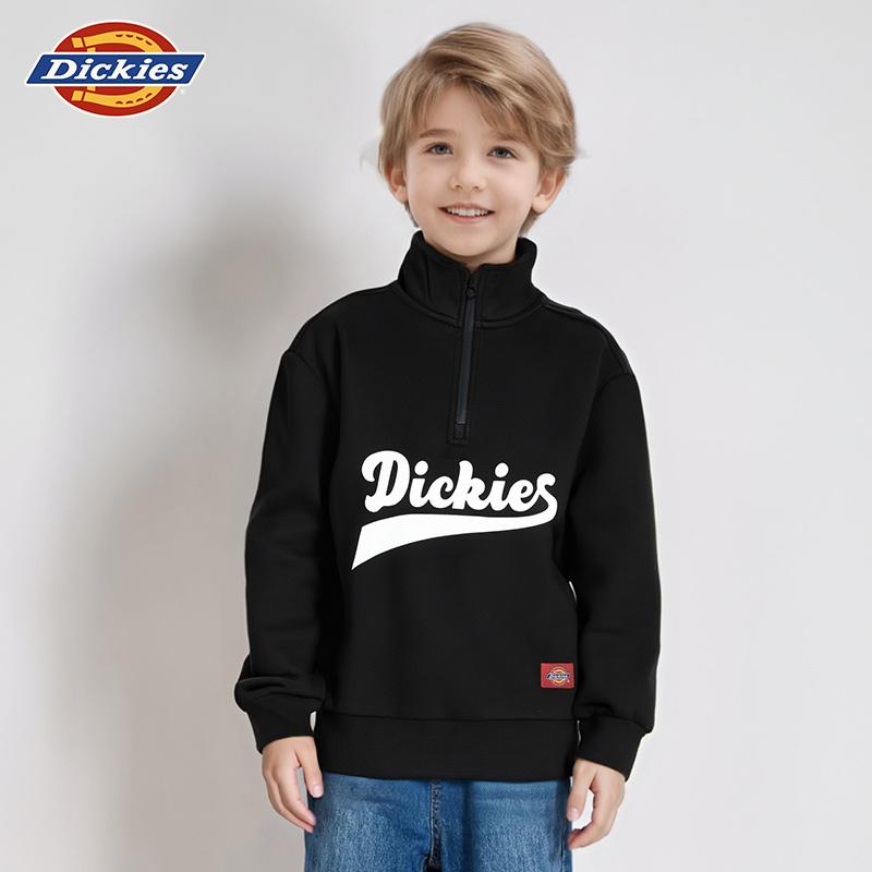 Dickies新款男女童纯棉宽松卫衣