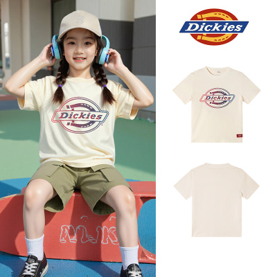 Dickies新款男女童短袖T恤