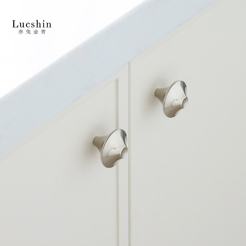 法式黄铜柜门拉手钛银色中古风衣橱柜门小拉手抽屉黄铜小把手,基础建材,小拉手,淘宝优惠券,粉丝福利购,淘宝优惠卷