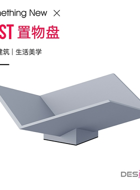 LOST CTRL 树脂置物盘果盘家居摆件原创设计玄关茶几前台桌面收纳