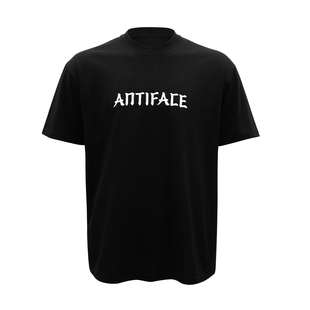 ANTIFACE 反脸滑板街头品牌 LOGO短袖纯棉T恤