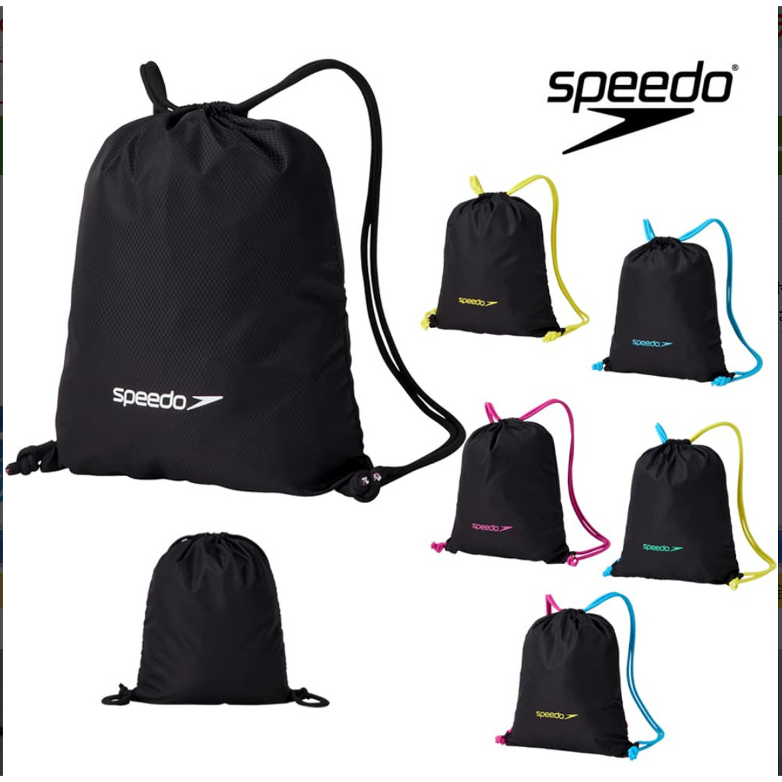 Speedo速比涛托特游泳包手提包男女情侣网袋多功能运动包SE22560