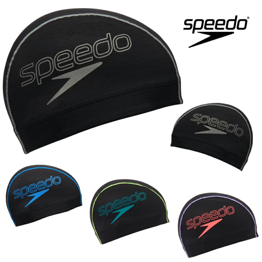 Speedo速比涛比赛训练网眼游泳帽男女情侣快速泳帽游泳帽SE12550