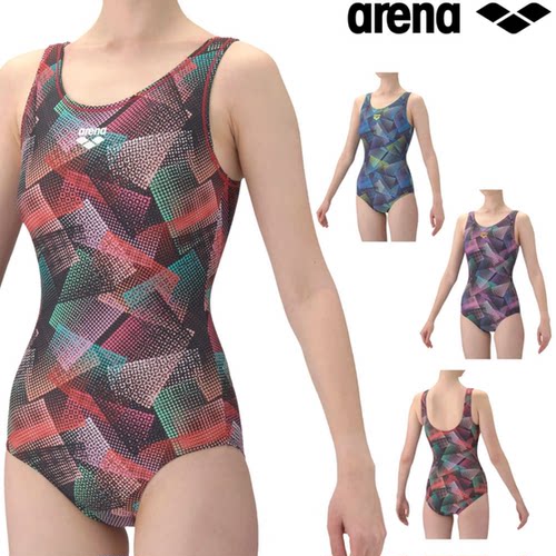 Arena阿瑞娜游泳连体女三角fina泳衣训练健身AQUA游泳装AS6SWF20L
