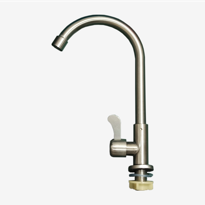 水龙头单冷 不锈钢龙头 冷热可用 4分厨房面盘龙头