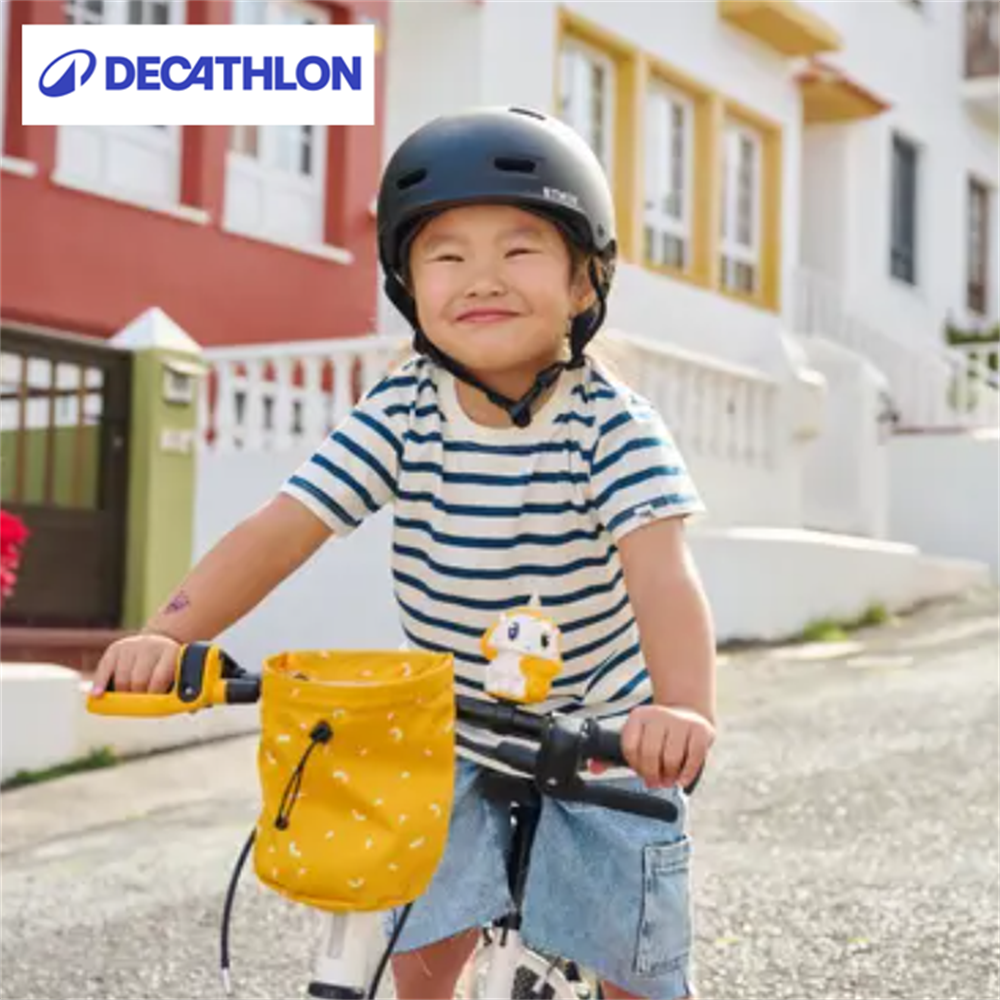 迪卡侬正品儿童自行车易装卸喇叭铃铛独角兽8772292