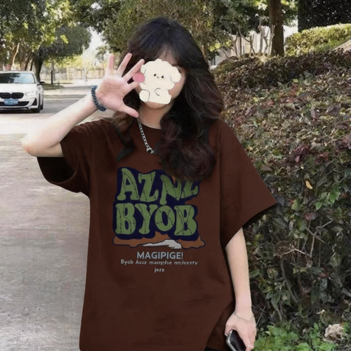 100%纯棉美式街头欧美INS