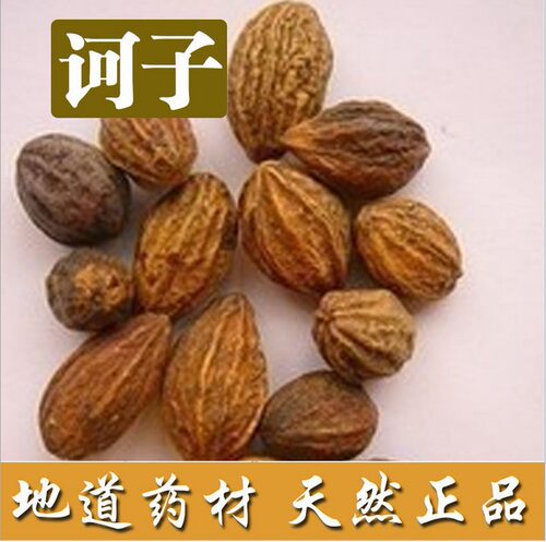 云南中药材诃子 大诃子诃子肉柯子呵子诃黎勒随风子 500g包邮