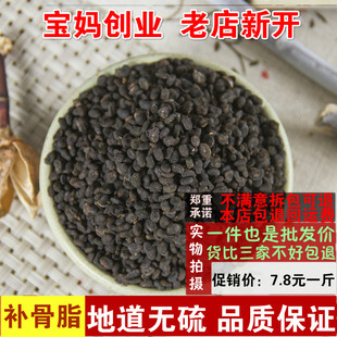 补骨脂中药材河南正品 胡韭子 破故纸 黑故子 500克包邮