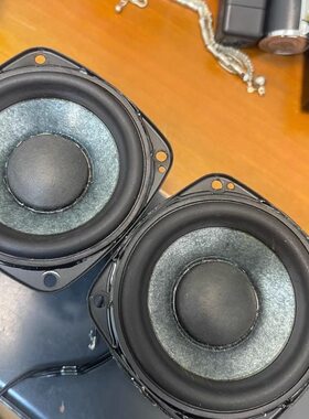 高端哈曼卡顿2.75寸全频喇叭云母盆双钕磁25芯人声清澈低音强劲
