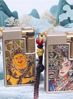 首领新款二代透明仓煤油打火机个性经典缓解油仓潮流小巧精致送礼