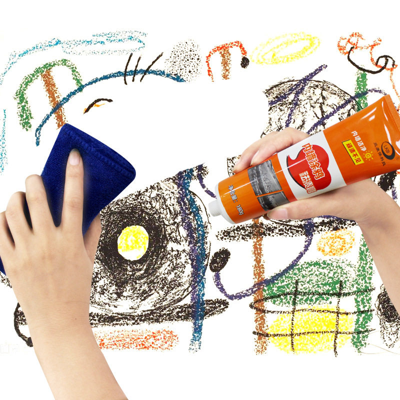 墙体墙面清洁剂白色墙面去污膏墙壁去污渍除涂鸦清洁膏家用清洗剂