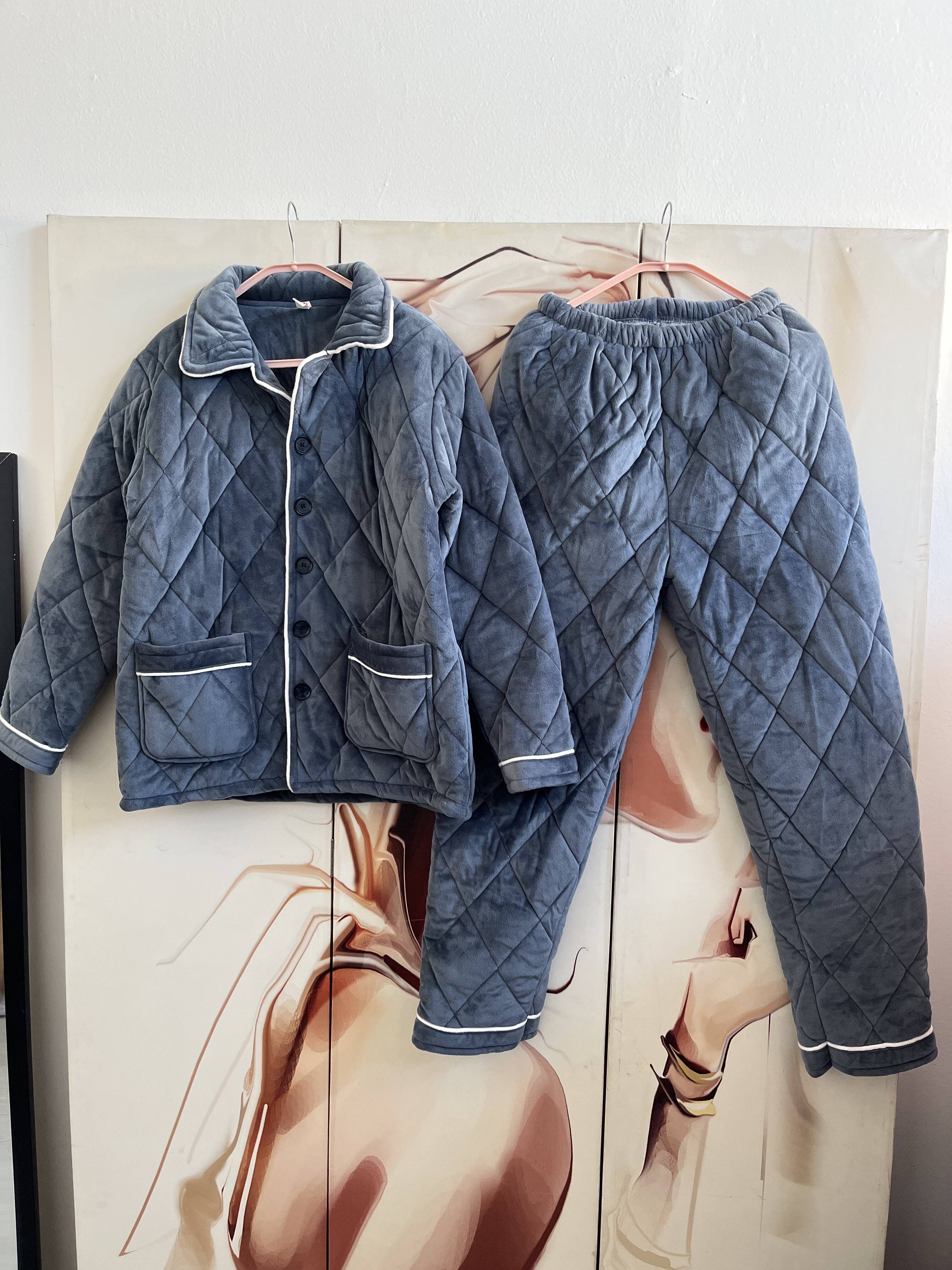 2025新款男士秋冬季睡衣三层夹棉加厚加绒长袖中老年爸爸家居服,女士内衣/男士内衣/家居服,睡衣上装,淘宝优惠券,粉丝福利购,淘宝优惠卷