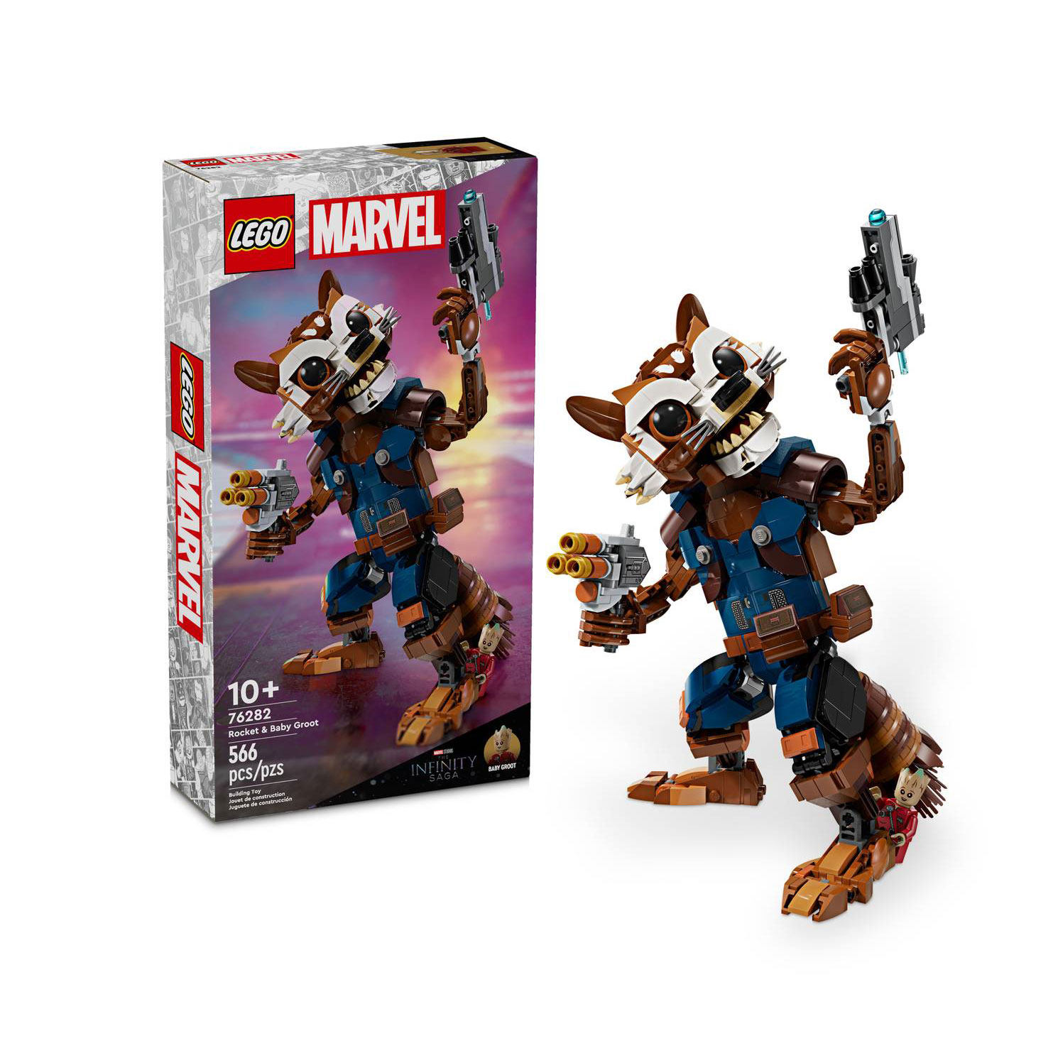 LEGO乐高超英系列76282火