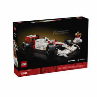 LEGO乐高10330迈凯轮MP4赛车F1与埃尔顿赛纳正品积木模型益智玩具