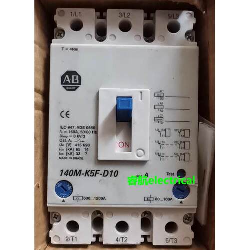 原装进口AB断路器140M-k5F-D10 80A-100a可调议价$