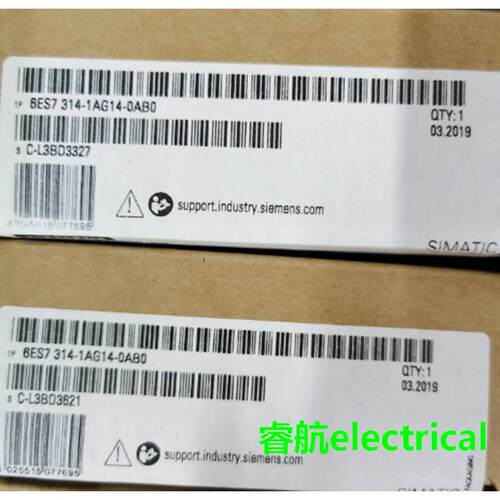 西门子S7-300 CPU 314主机控制器6ES7314-1AG14/1AG13-0AB0/OABO