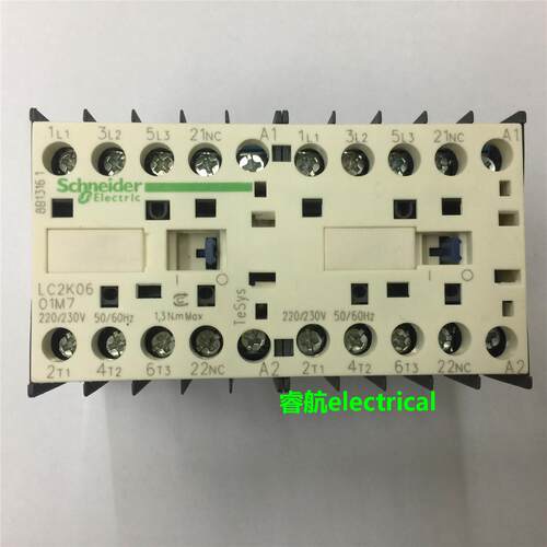 原装LC2K0601M7 AC220V施耐德机械联锁可逆交流接触器议价$
