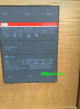 ABB三极接触器AF580-30-11，UC=250-500VAC/DC.订货号10116711议