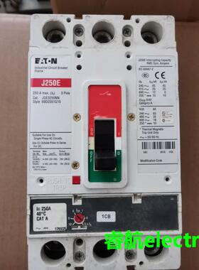 美国EATON伊顿 J250E JGE3250NN 断路器 现货议价议价$