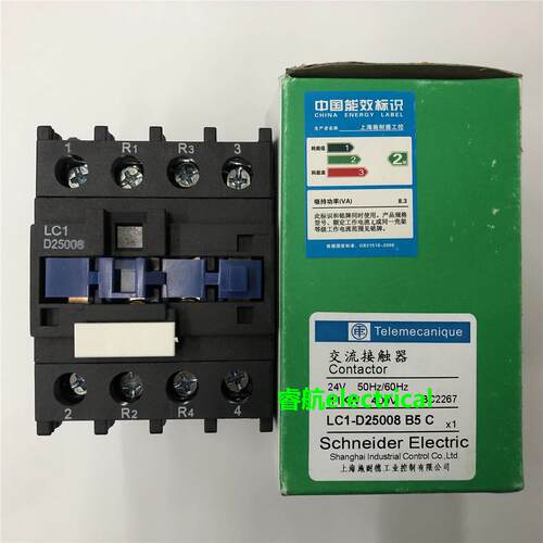 原装LC1-D25008B5C AC24V 2开2闭施耐德四级交流接触器议价$