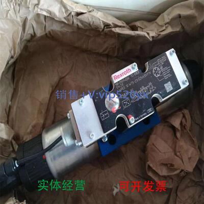 现货供应力士乐比例电磁阀R900949806 换向阀4WREE10W50-23/G24K3