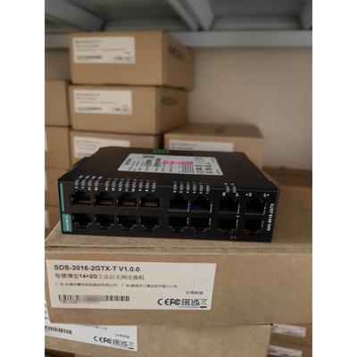 现货供应全新 MOXA SDS-3016-2GTX-T 16口 网管智能交换机 顺丰包