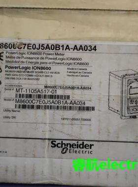 原装施耐德控制器ION8600 M8600C7E0J5A0B1A-AA034 36027519议价$