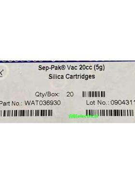 沃特世 WAT036930~ SEP-PAK VAC SILICA小柱 090431132A L议价$