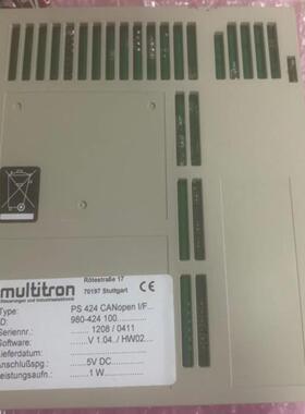 配件MUltitron PS424  议价议价