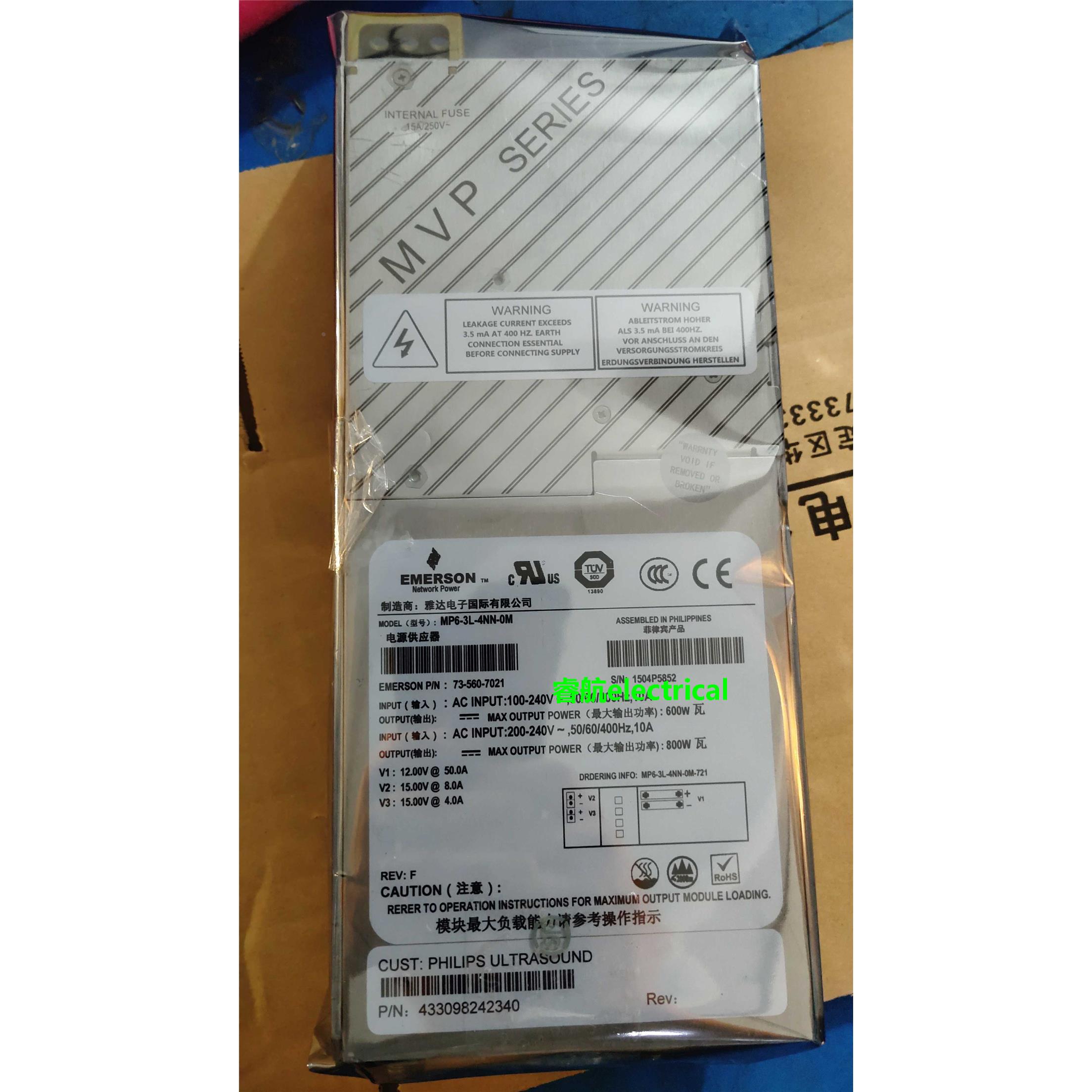 EMERSON 雅达电源 MP6-3L-4NN-0M CT专业电源模块 成色很好议价$