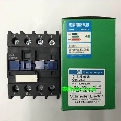 原装LC1-D25008E5C AC48V 2开2闭施耐德四级交流接触器议价$