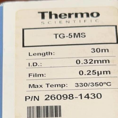 配件thermo气相色谱柱26098-1430 TG-5MS 30m*032mm*02议价