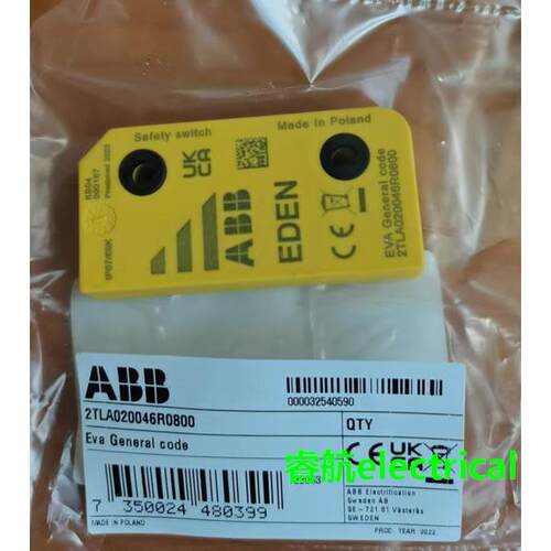 原装ABB安全产品 Eva General code 2TLA020046R0800议价*